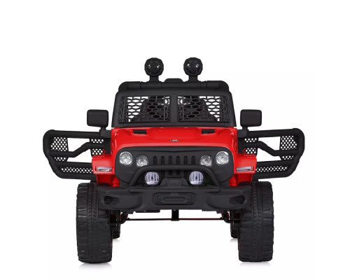 Дитячий електромобіль Jeep Bambi M 5734EBLR-3 з пультом керування і світлом. Червоний