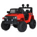 Дитячий електромобіль Jeep Bambi M 5734EBLR-3 з пультом керування і світлом. Червоний