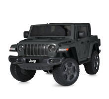 Дитячий електромобіль Jeep Rubicon Bambi M 5740EBLR-11 з пультом управління і світлом. Чорний