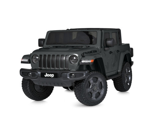 Дитячий електромобіль Jeep Rubicon Bambi M 5740EBLR-11 з пультом управління і світлом. Чорний