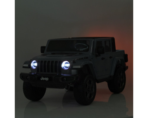 Дитячий електромобіль Jeep Rubicon Bambi M 5740EBLR-11 з пультом управління і світлом. Чорний