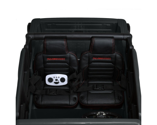 Дитячий електромобіль Jeep Rubicon Bambi M 5740EBLR-11 з пультом управління і світлом. Чорний