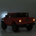 Дитячий електромобіль Jeep Rubicon Bambi M 5740EBLR-3 з пультом управління і світлом. Червоний