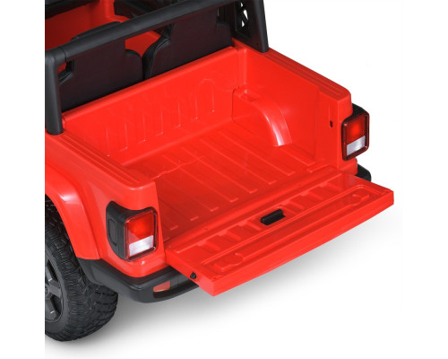 Дитячий електромобіль Jeep Rubicon Bambi M 5740EBLR-3 з пультом управління і світлом. Червоний