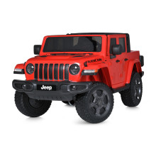 Дитячий електромобіль Jeep Rubicon Bambi M 5740EBLR-3 з пультом управління і світлом. Червоний