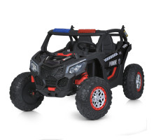 Дитячий поліцейський електромобіль Баггі Bambi M 5743EBLR-2 (24V) з пультом керування. Чорний
