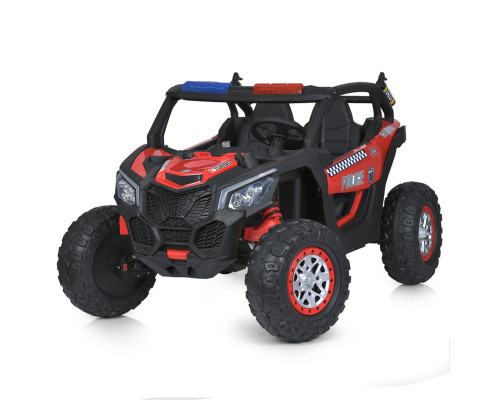 Дитячий поліцейський електромобіль Баггі Bambi M 5743EBLR-3 (24V) з пультом управління. Червоний