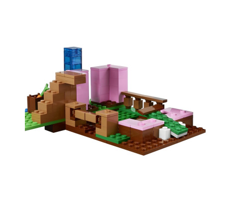 Конструктор Minecraft Будиночок-свиня на 490 деталей (68003)