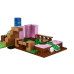 Конструктор Minecraft Будиночок-свиня на 490 деталей (68003)