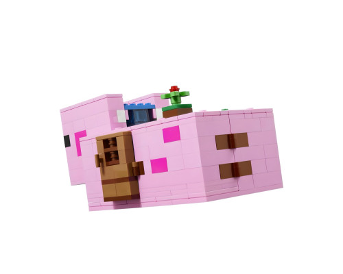 Конструктор Minecraft Будиночок-свиня на 490 деталей (68003)