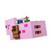 Конструктор Minecraft Будиночок-свиня на 490 деталей (68003)
