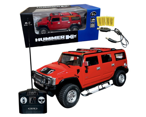 Джип Meizhi Hummer H2 на радіокеруванні червоний, масштаб 1:14 (2026)
