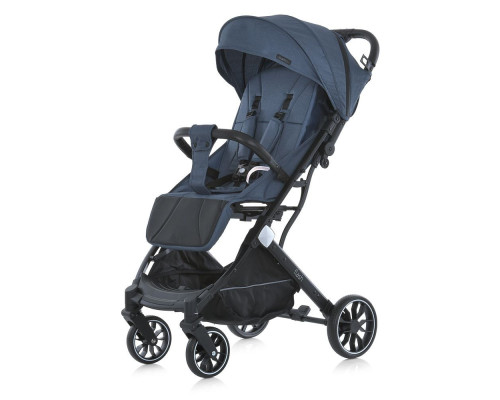 Дитяча прогулянкова коляска-книжка Bambi M 5727 FLASH Blue блакитна