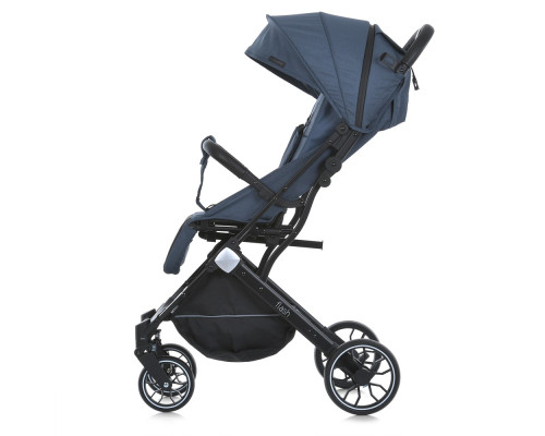 Дитяча прогулянкова коляска-книжка Bambi M 5727 FLASH Blue блакитна