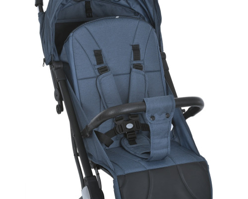 Дитяча прогулянкова коляска-книжка Bambi M 5727 FLASH Blue блакитна