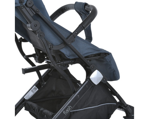 Дитяча прогулянкова коляска-книжка Bambi M 5727 FLASH Blue блакитна