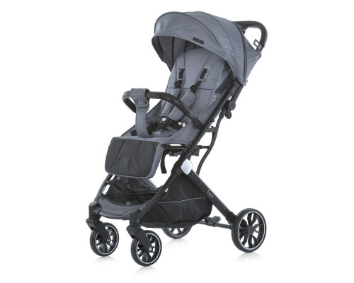 Дитяча прогулянкова коляска-книжка Bambi M 5727 FLASH Gray сіра