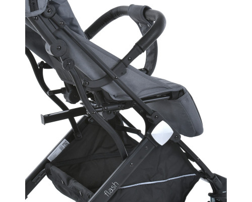Дитяча прогулянкова коляска-книжка Bambi M 5727 FLASH Gray сіра