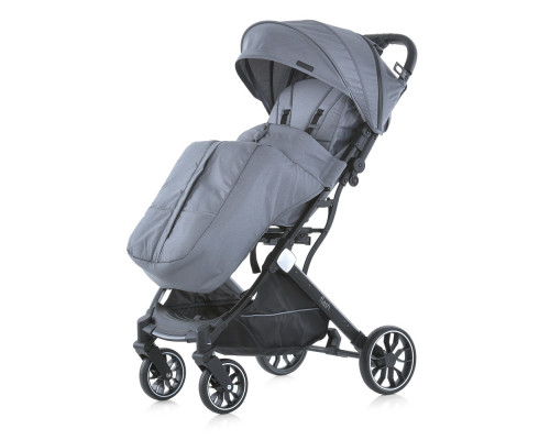Дитяча прогулянкова коляска-книжка Bambi M 5727 FLASH Gray сіра