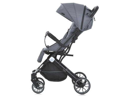 Дитяча прогулянкова коляска-книжка Bambi M 5727 FLASH Gray сіра