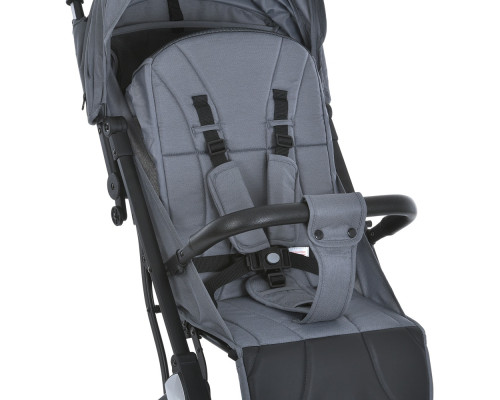 Дитяча прогулянкова коляска-книжка Bambi M 5727 FLASH Gray сіра