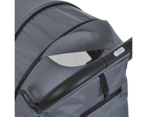 Дитяча прогулянкова коляска-книжка Bambi M 5727 FLASH Gray сіра