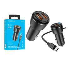 Зарядний пристрій Borofone BZ17 Micro QC3.0 18W