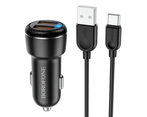 Зарядний пристрій Borofone BZ17 Type-C QC3.0 18W