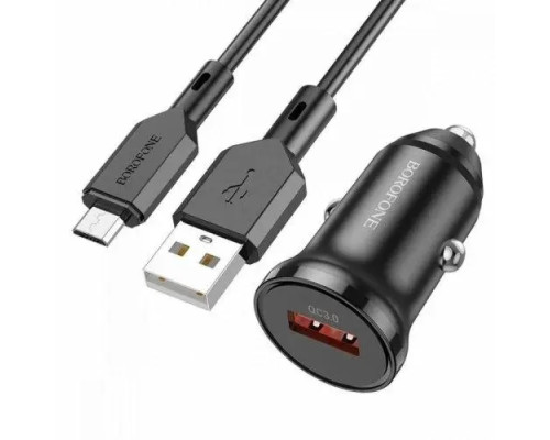 Зарядний пристрій Borofone BZ18 QC3.0 18W