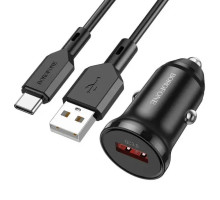 Зарядний пристрій Borofone BZ18 Type-C QC3.0