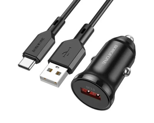 Зарядний пристрій Borofone BZ18 Type-C QC3.0