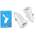 Зарядний пристрій Borofone BZ18A PD20W+QC3.0 White