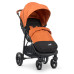 Дитяча прогулянкова коляска-книжка ME 1024 X4 Orange Lines помаранчева