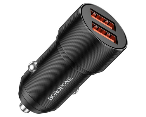 Зарядний пристрій Borofone BZ19 lightning (2USB/2.4A)