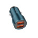 Зарядний пристрій Borofone BZ19 lightning (2USB/2.4A) Blue