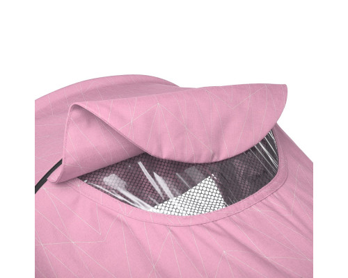 Дитяча прогулянкова коляска-книжка ME 1024 X4 Pink Lines  рожева