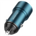 Зарядний пристрій Borofone BZ19 Type-C (2USB/2.4A) Blue