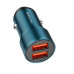 Зарядний пристрій Borofone BZ19 Type-C (2USB/2.4A) Blue