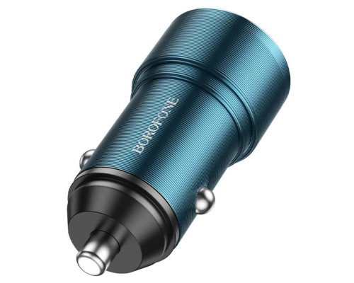 Зарядний пристрій Borofone BZ19A Micro QC3.0 18W (1USB/3.0A) Blue