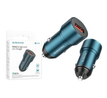 Зарядний пристрій Borofone BZ19A QC3.0 18W (1USB/3.0A) Blue