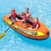 Двомісний надувний човен Intex 58358 Explorer PRO 300 Set, 244 x 117 см, (весла, ручний насос), 3-х камерна