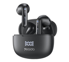Бездротові Bluetooth навушники YESIDO TWS19 Чорний
