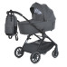 Дитяча коляска-книжка 2в1 ME 1126 GENESIS Asphalt Gray сіра