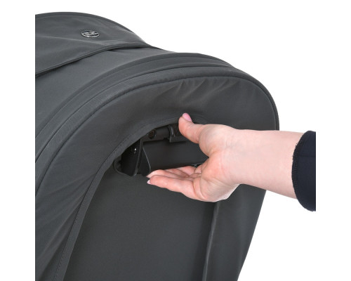 Дитяча коляска-книжка 2в1 ME 1126 GENESIS Asphalt Gray сіра