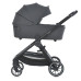 Дитяча коляска-книжка 2в1 ME 1126 GENESIS Asphalt Gray сіра