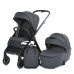 Дитяча коляска-книжка 2в1 ME 1126 GENESIS Asphalt Gray сіра