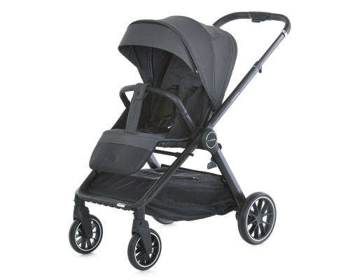 Дитяча коляска-книжка 2в1 ME 1126 GENESIS Asphalt Gray сіра