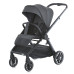 Дитяча коляска-книжка 2в1 ME 1126 GENESIS Asphalt Gray сіра