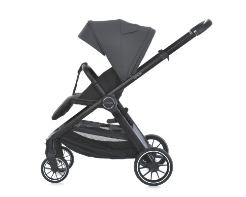 Дитяча коляска-книжка 2в1 ME 1126 GENESIS Asphalt Gray сіра
