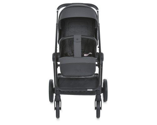 Дитяча коляска-книжка 2в1 ME 1126 GENESIS Asphalt Gray сіра
